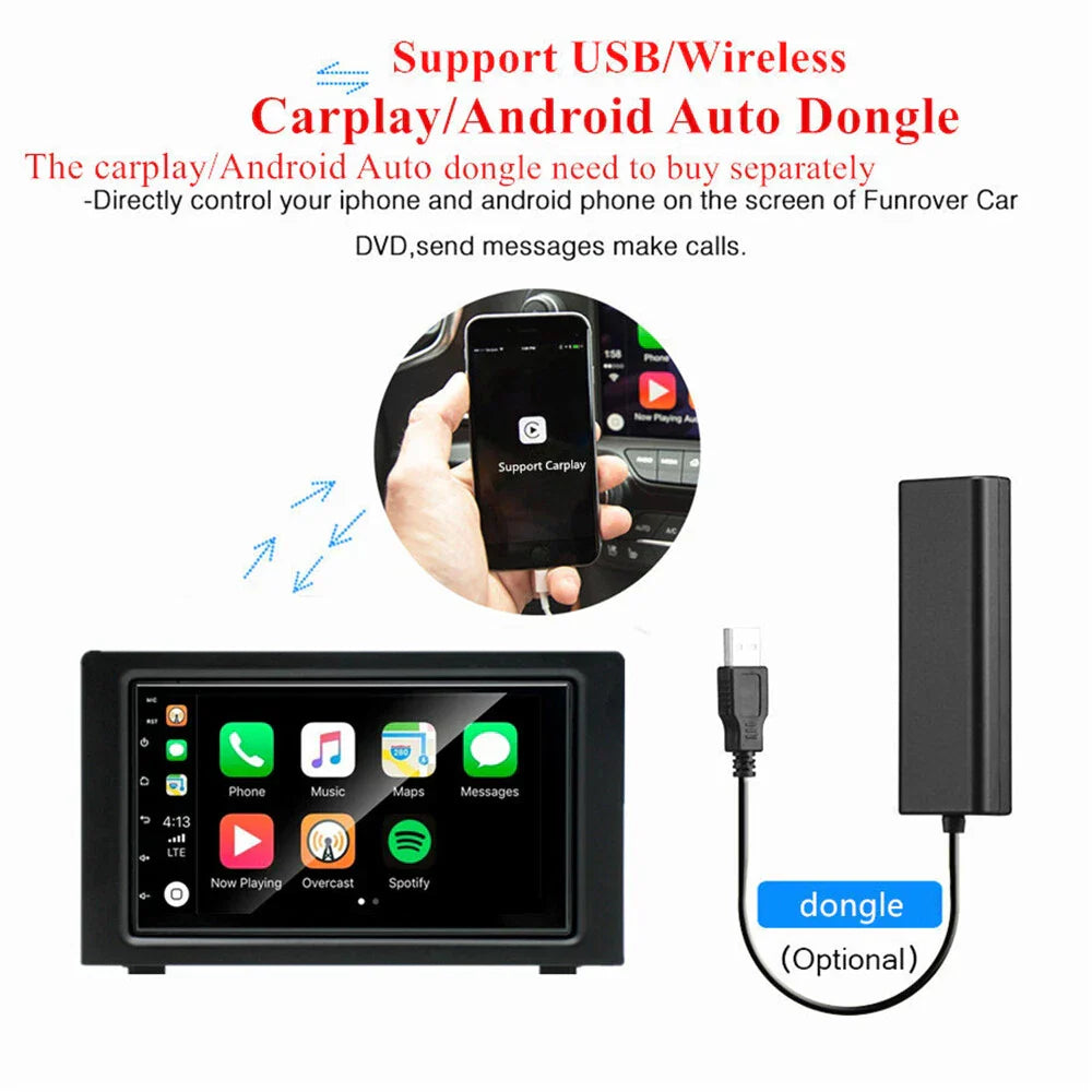 7" Android 12 Radio Stereo GPS Navigation for 2007-2011 SAAB 9-3 93