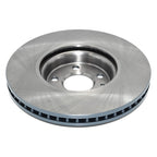 Set of 2 DuraGo Front Rotors & TRW Pro Low-Metallic Pads for Audi A4 A5 A6 (2008–2016)