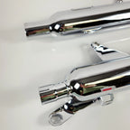 Vance & Hines Chrome Slip-On Mufflers for Triumph Bonneville T100 (2001–2023)