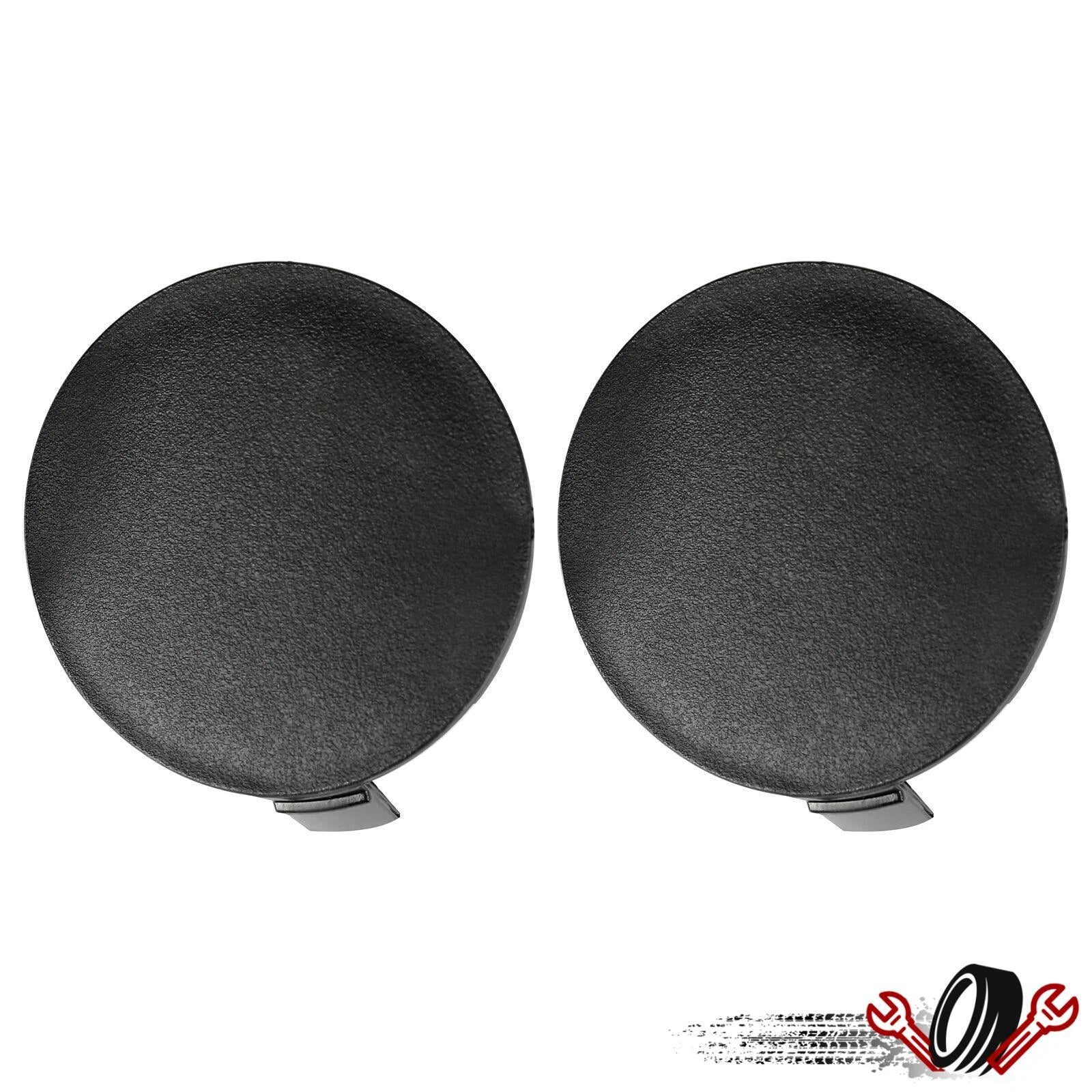 2X Front Bumper Tow Hook Cover Caps for Toyota RAV4 (2013–2015)