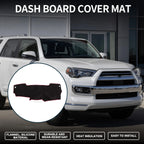 Set of 2 Dashboard Dash Cover Mats for Nissan Micra March K13 (2010–2017)