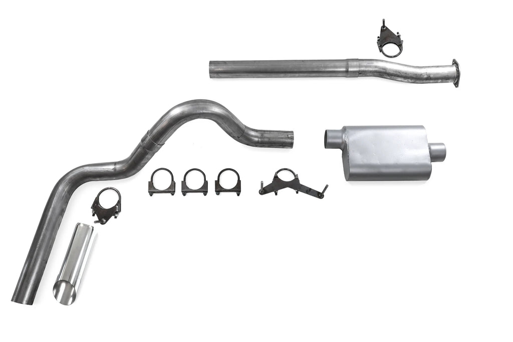 3" Single Exhaust Kit for Toyota Tacoma (2016–2023) - 2 Chamber Muffler Slash T