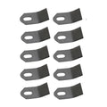 10X Flail Mower Blades for Terrain King (Replaces 100759)