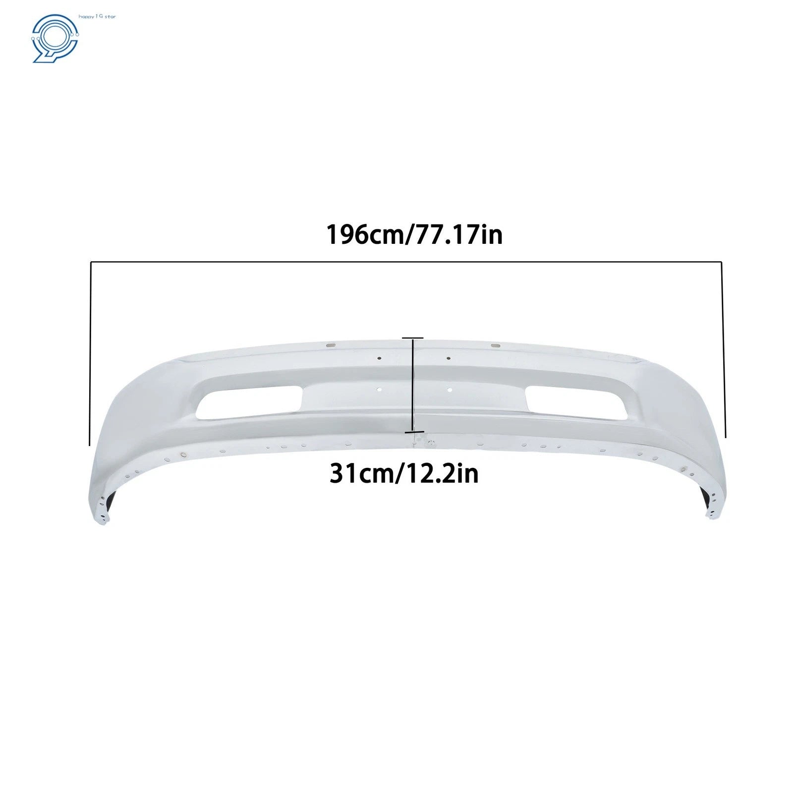 Front Bumper for RAM 1500 (2013-2018) / RAM 1500 Classic (2019-2023) Chrome