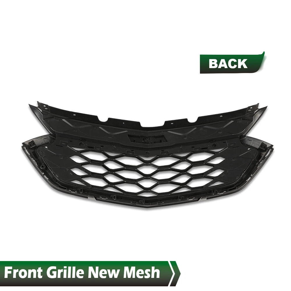 Front Bumper Upper Grille for Chevrolet Equinox (2018–2021) Black