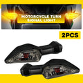Pair Turn Signal Lamps Amber for Kawasaki Ninja 250 300 Z650 Z900 (2013–2023)