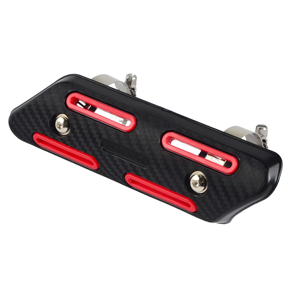 Pipe Heat Shield Guard Cover for Honda CRF450R CRF450X (2002–2020) Red