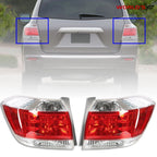 Set of 2 Tail Lights for Toyota Highlander (2011–2013)