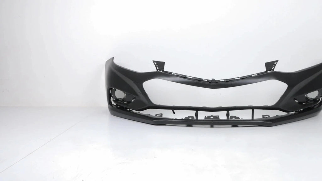 Front Bumper Cover for Chevy Cruze (2016–2018) Plastic Black