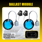 2X Ballast 8596745010 for Lexus LS460 (2013–2015) Xenon HID Module D1S