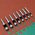 Hollow Drilling Tools for Leather, Plastic, Sponge (2X)