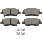 4X Rear Ceramic Brake Pads for Hyundai Elantra L4 1.8L (2011–2012)