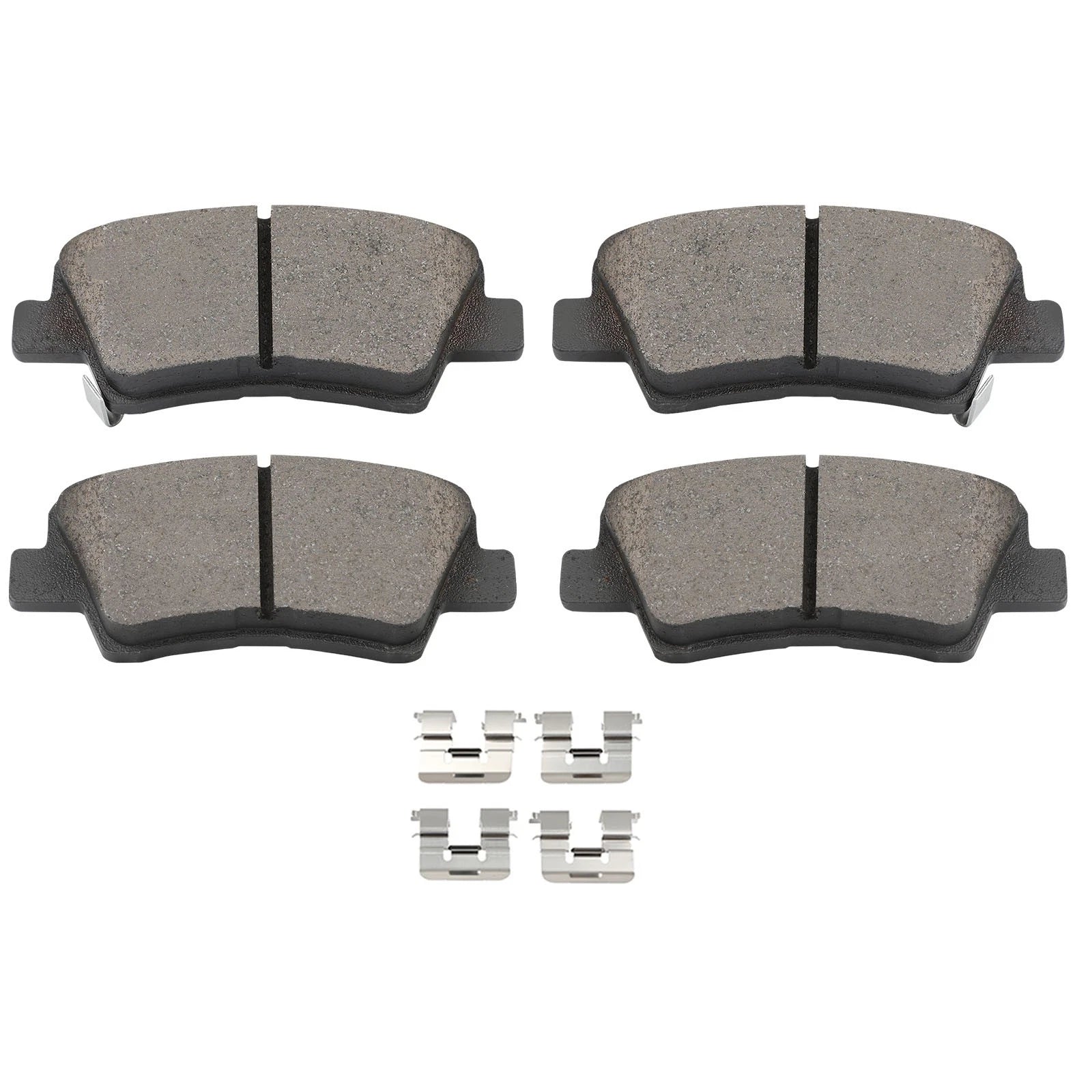 4X Rear Ceramic Brake Pads for Hyundai Elantra L4 1.8L (2011–2012)