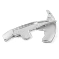 Silver Steering Wheel Shift Paddle Extensions for Mercedes Benz