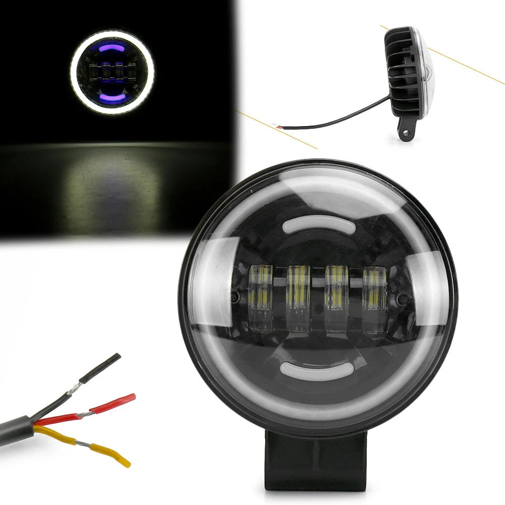 35W 6000K LED Fog Lights for Jeep Wrangler