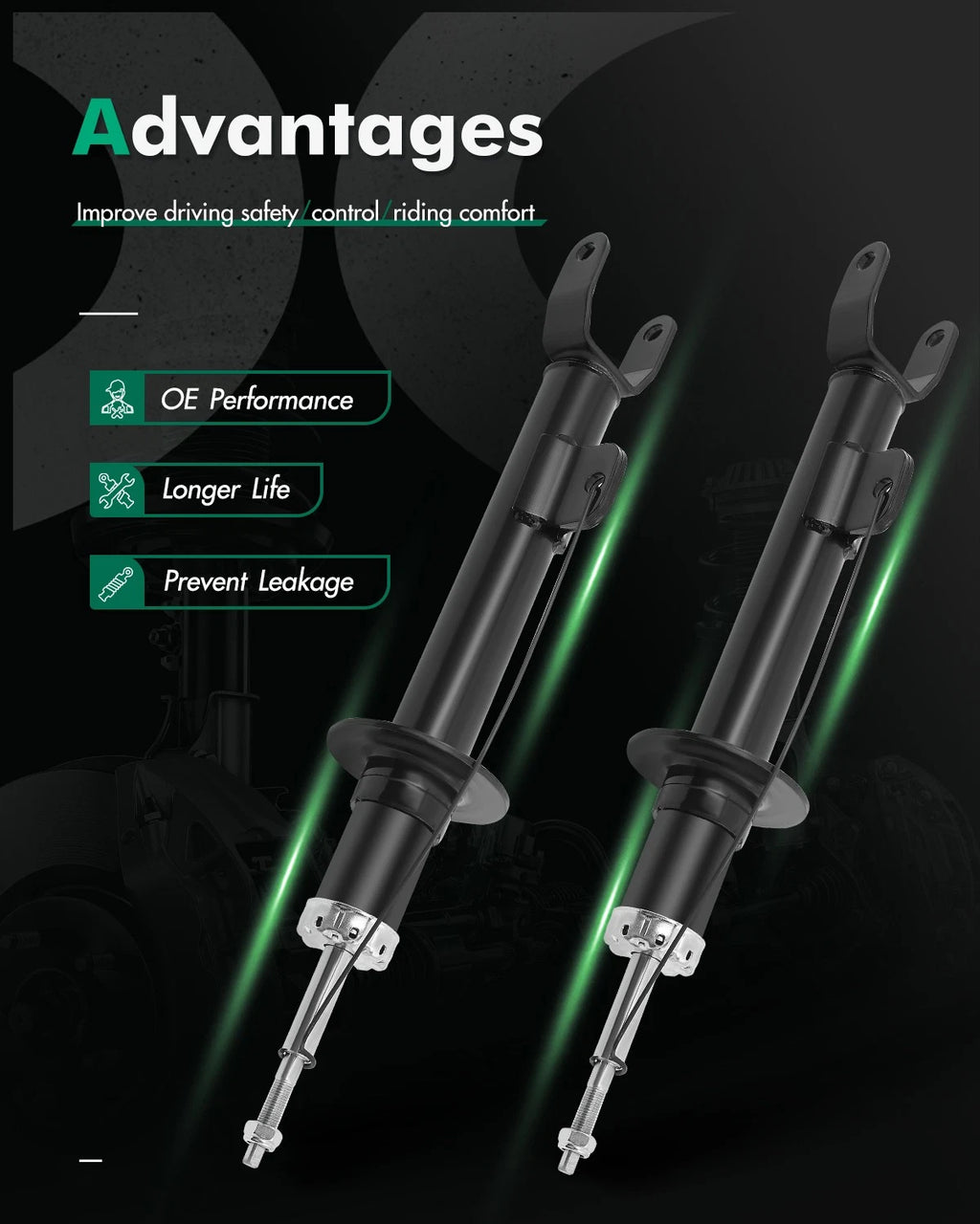 Front Shocks and Struts for Chrysler 300 Dodge Charger Challenger (2011–2022)