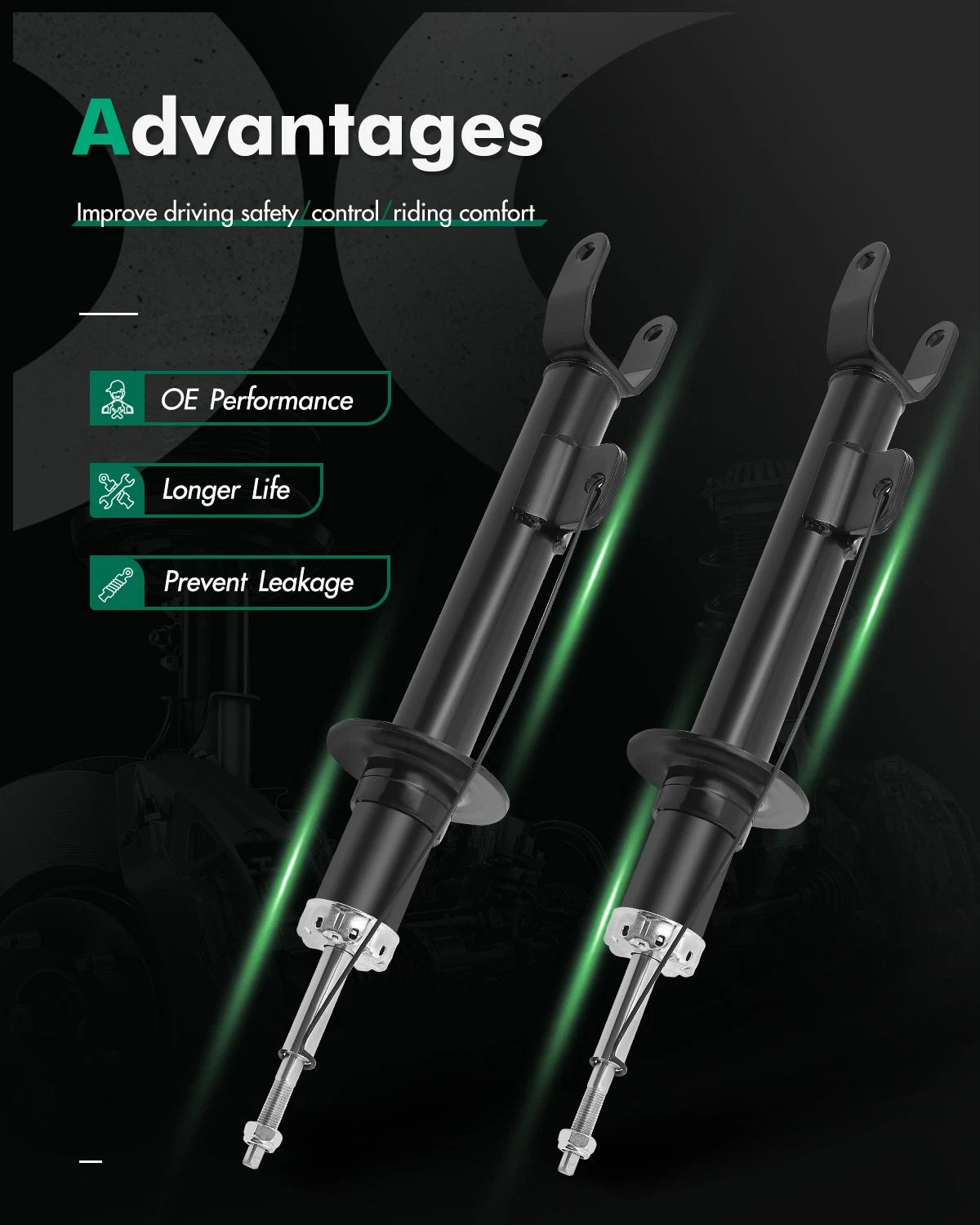 Front Shocks and Struts for Chrysler 300 Dodge Charger Challenger (2011–2022)