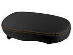 Armrest Cover for Kia Soul (2014–2019) - Leather, Orange Stitch