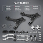 Lower Control Arms for Honda Civic (2006-2011) 14pc Kit