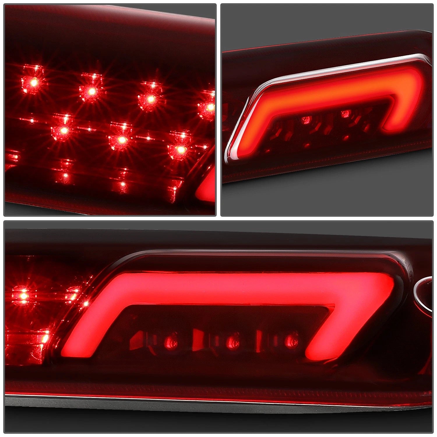 Sequential LED Third Tail Brake Light for Silverado Sierra (1999–2007)