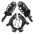 Front Struts Coil Springs + Lower Control Arms For Ford Escape 2014-2018
