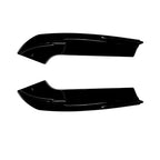 Gloss Black Rear Bumper Side Splitter Spats for Audi A5 F5 (2017–2020)