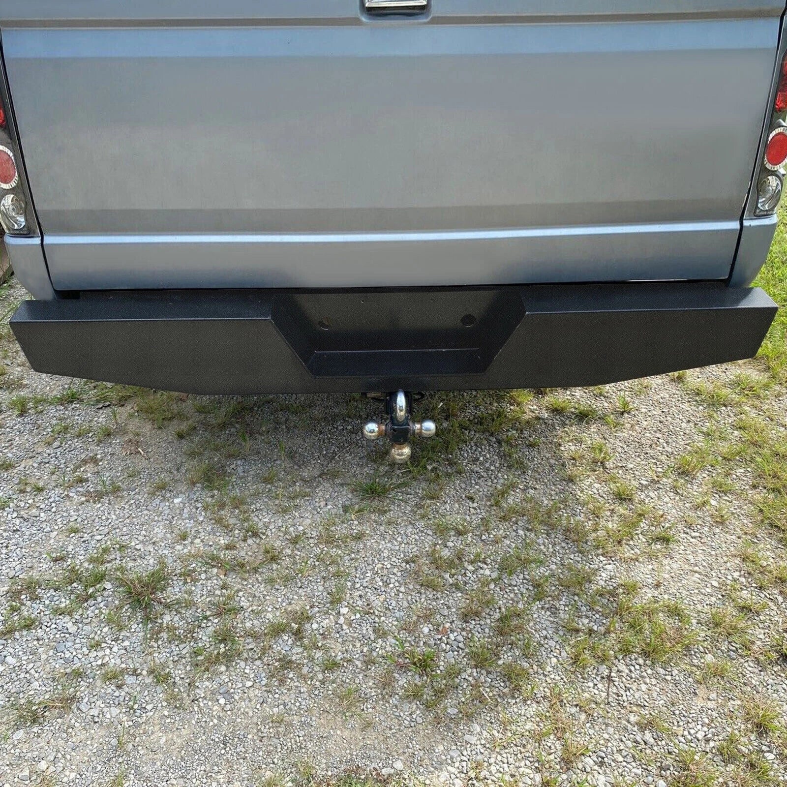 Steel Rear Bumper for Ford F150 F250 F350 (1973–1997)