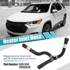 Heater Inlet Hose 20765678 for Chevrolet Traverse, GMC Acadia, Enclave (2007–2017)