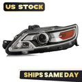 Halogen Projector Headlight for Ford Taurus (2010–2012) W/Bulb Left Driver