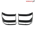 Headlight Trim Bezel Set for Chevy Silverado 1500 (2016–2018) Paintable