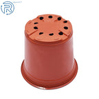 Set of 100 Round Plastic Nursery Pots for Garden Seedlings