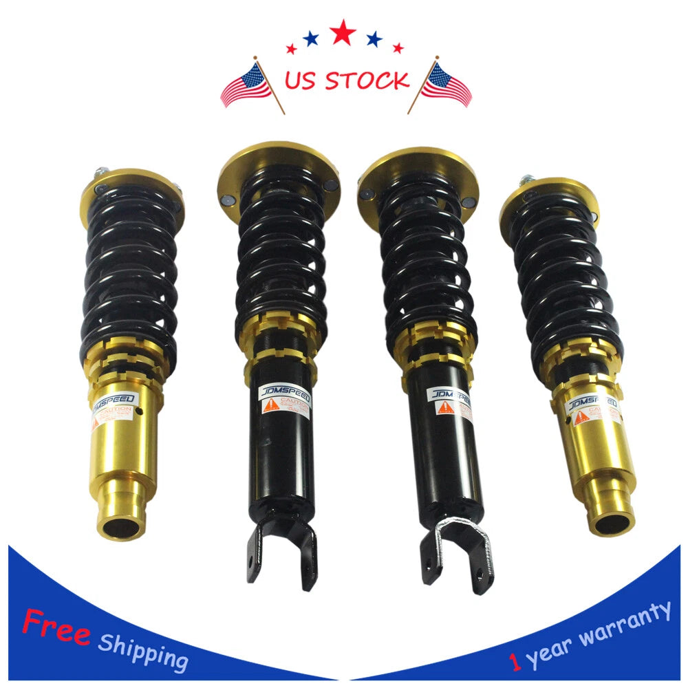 Set of 4 Coilover Struts for Honda Accord (1990–1997)