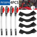 Set of 4 Fuel Jug Hose Benders with Shutoff Valve