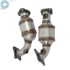 Set of 2 Front Catalytic Converters for GMC Terrain SLT SLE (2010-2012)