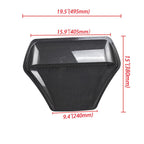 Carbon Fiber Engine Hood Air Outlet Vent Trim Cover for Universal