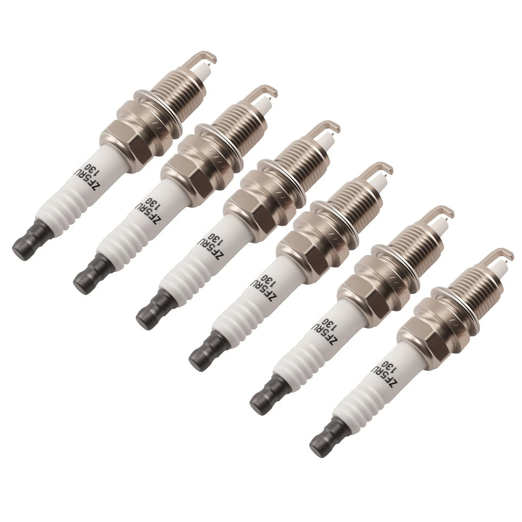 Set of 6 Spark Plugs for Dodge Challenger Journey Chrysler Sebring (2007–2010)