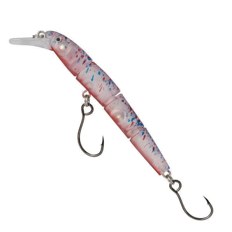 Wobble Minnow Hard Bait 8.5cm with Realistic S-Shaped Action for Fishing
