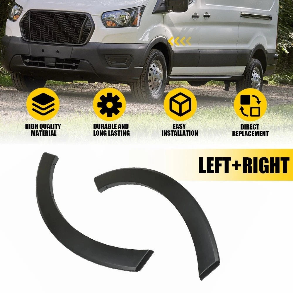 2X Flare Fender Molding for Ford Transit (2015–2024)