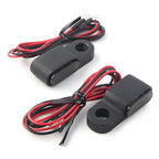 Mini Motorcycle LED Turn Signal Lights Amber Blinker