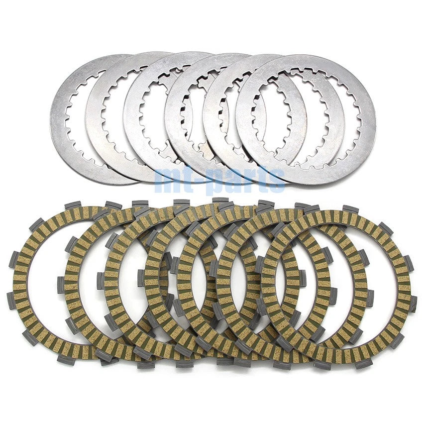 Clutch Friction Plates Kit for Honda CR125R (1986–1999) 22321-KA3-710 22201-KS6-700
