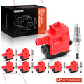 Ignition Coil & Iridium Spark Plug for Chevy Camaro Cadillac CTS (2010–2015)