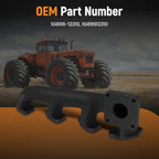 Exhaust Manifold for Kubota L3940 L4240 L4740 (V2203 V2403) 1G896-12310