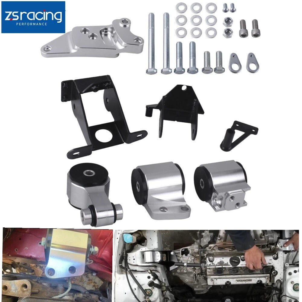 Engine Motor Mount Swap Kit for Honda Civic Si K20 K24 FA FG FD (2006–2011)