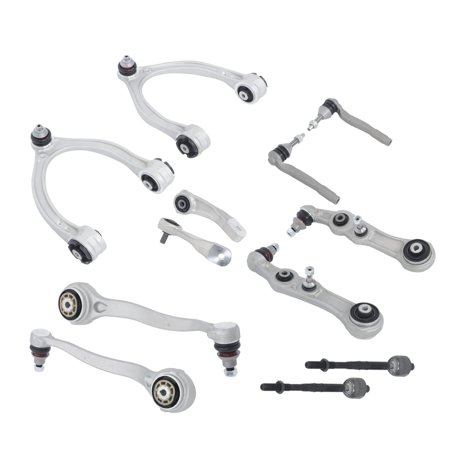 Set of 12 Front Suspension Control Arm Kits for Mercedes Benz C300 (2015–2020)