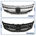 Chrome Front Upper Grille for Honda Accord Sedan (2011–2012)