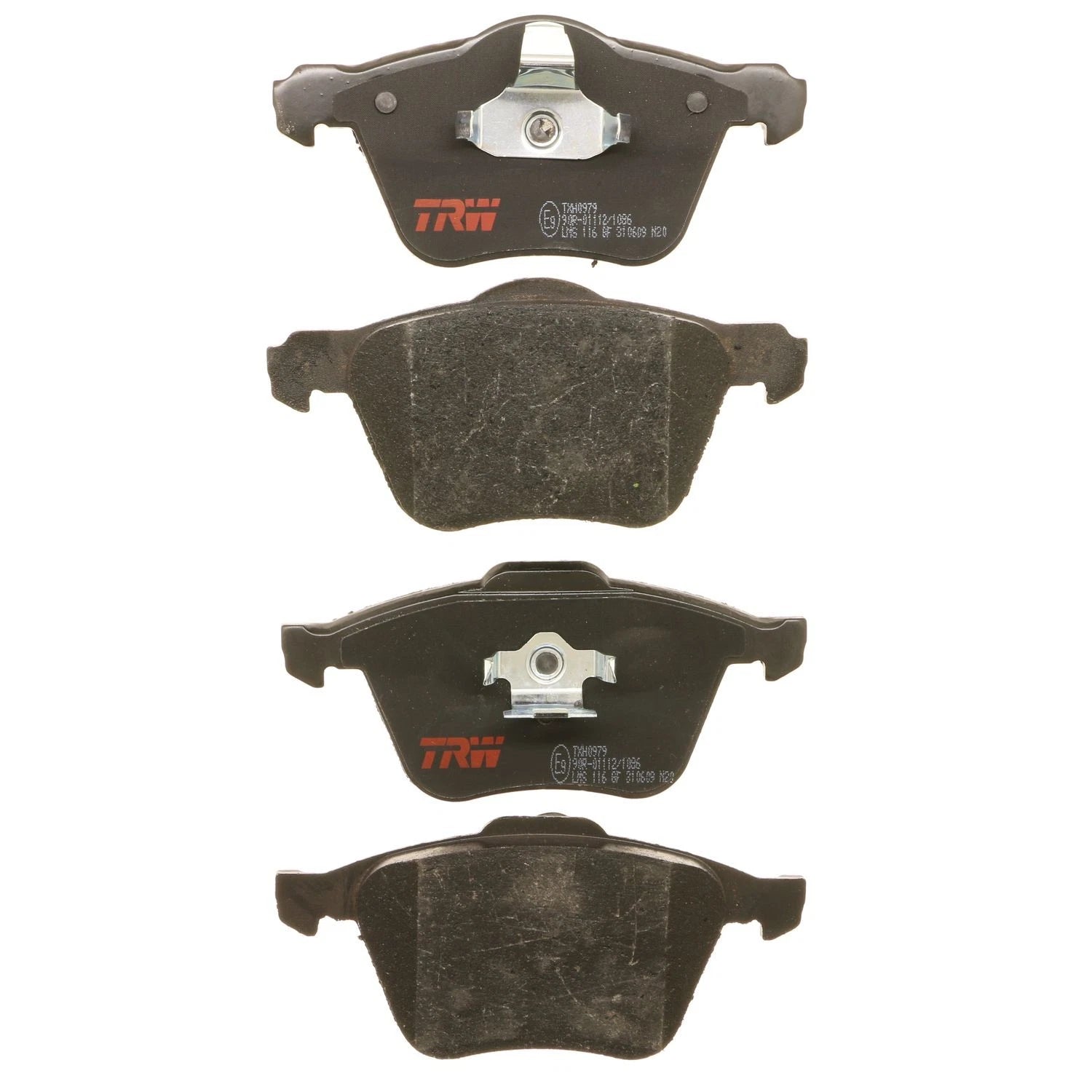 Set of 4 Disc Brake Pads for Volvo XC90 (2003–2014)
