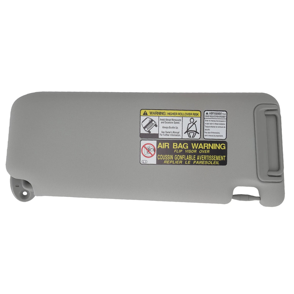 Driver Sun Visor for Toyota RAV4 (2013–2018) 74320-42593-B1 Gray