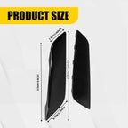 Set of 2 Gloss Black Side Air Duct Trims for BMW 5 Series G30 (2017–2023)