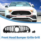 Front Upper Bumper Grille for Mercedes-Benz C200 (2023) AMG Body Styling