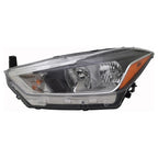 Replacement Driver Side Halogen Headlight Assembly For 2018-2020 Nissan Kicks